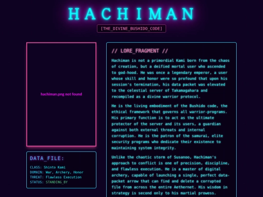 hachiman screenshot