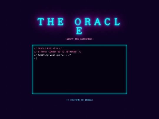 oracle screenshot