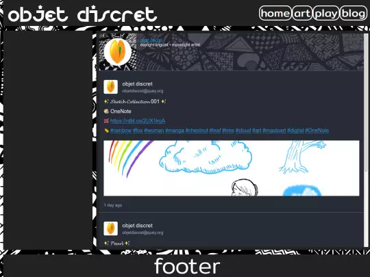 blog/artisticmastodon screenshot