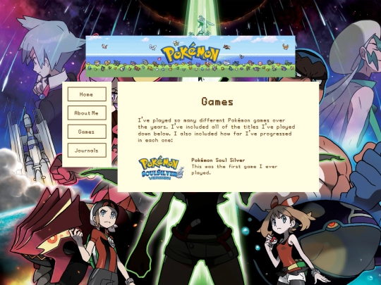 Games screenshot