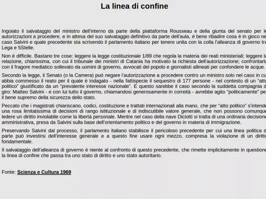 Articoli/2019/2019.02 - La linea di confine screenshot