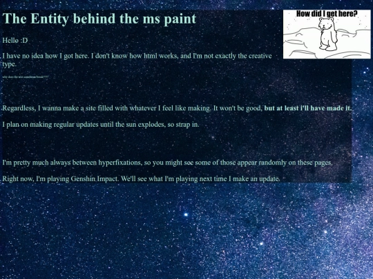 About-me screenshot