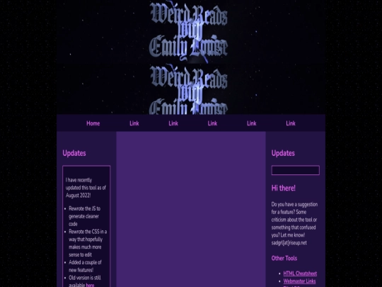index screenshot
