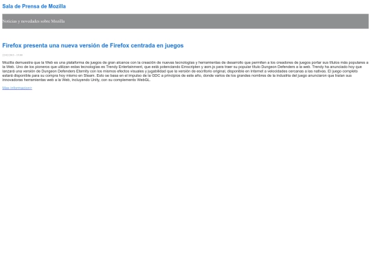 PrensaMozilla2 screenshot