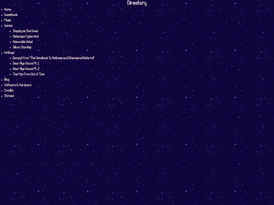 sitemap screenshot