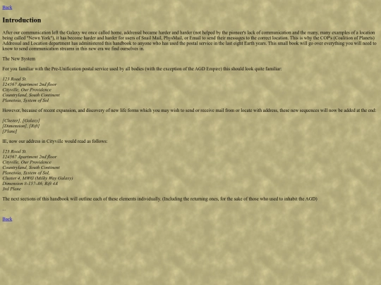 writings/read/address screenshot