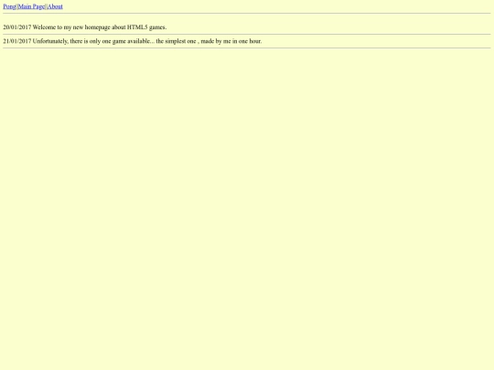 pong screenshot