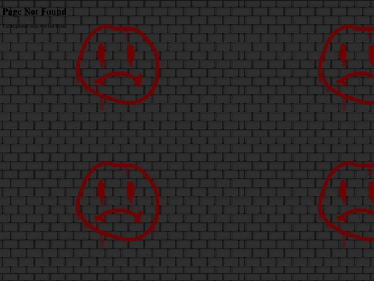 not_found screenshot