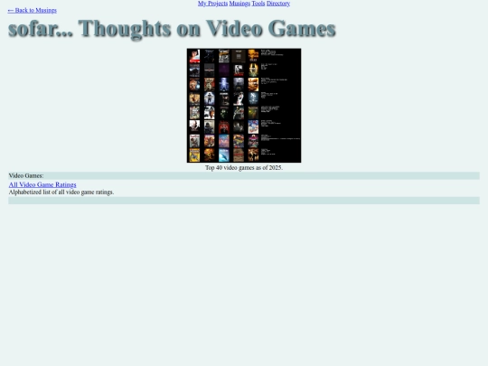 musings/vidya/main screenshot