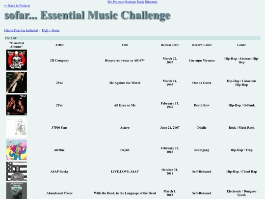 projects/essentials/music/main screenshot