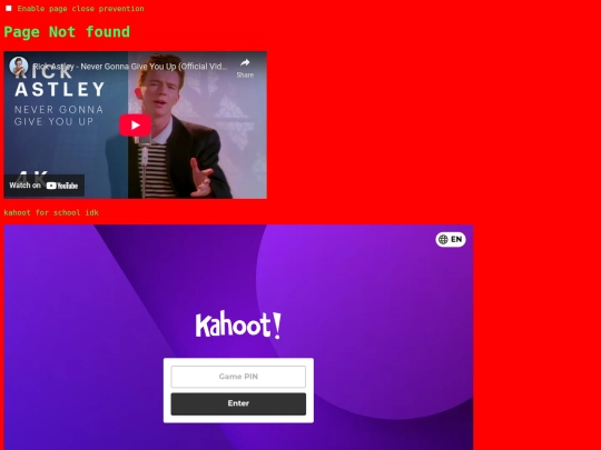not_found screenshot