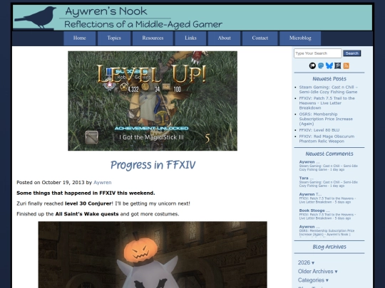 2013/10/19/progress-in-ffxiv screenshot