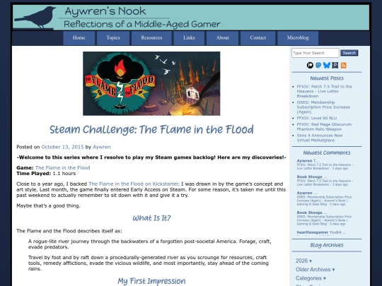 2015/10/13/steam-challenge-the-flame-in-the-flood screenshot