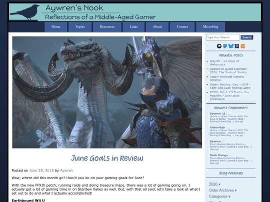 2016/06/29/june-goals-in-review screenshot
