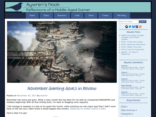 2017/11/30/november-gaming-goals-in-review screenshot