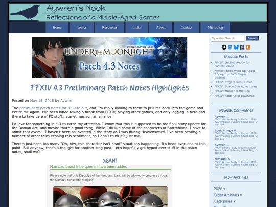 2018/05/18/ffxiv-4-3-preliminary-patch-notes-highlights screenshot
