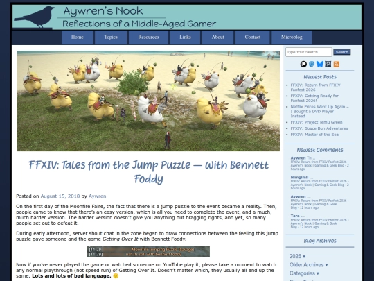 2018/08/15/ffxiv-tales-from-the-jump-puzzle-with-bennett-foddy screenshot