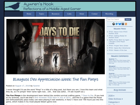 2018/08/17/blaugust-dev-appreciation-week-the-fun-pimps screenshot