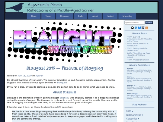 2019/07/16/blaugust-2019-festival-of-blogging screenshot