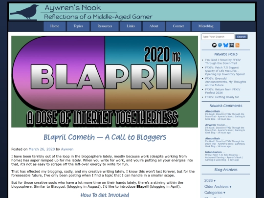 2020/03/26/blapril-cometh-a-call-to-bloggers screenshot