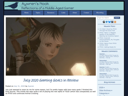 2020/07/31/july-2020-gaming-goals-in-review screenshot