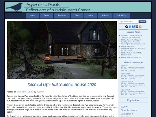 2020/10/05/second-life-halloween-house-2020 screenshot