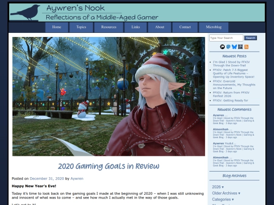 2020/12/31/2020-gaming-goals-in-review screenshot