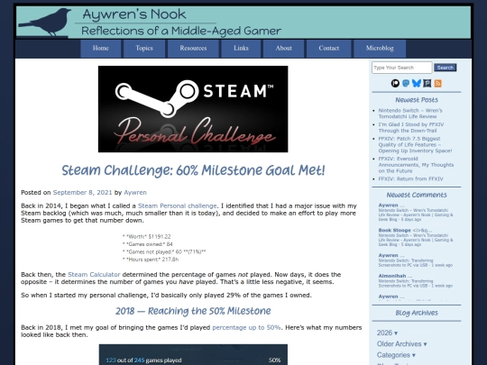 2021/09/08/steam-challenge-60-milestone-goal-met screenshot