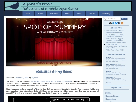 2021/10/07/websites-going-retro-accidental-import screenshot