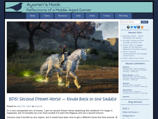2022/04/26/bdo-second-dream-horse-kinda-back-in-the-saddle screenshot