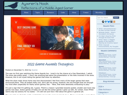 2022/12/09/2022-game-awards-thoughts screenshot