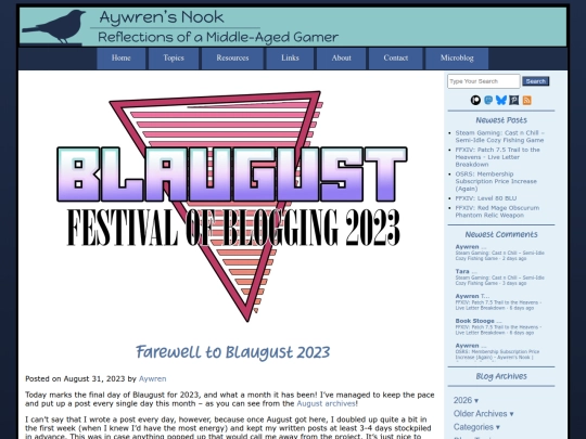 2023/08/31/farewell-to-blaugust-2023 screenshot