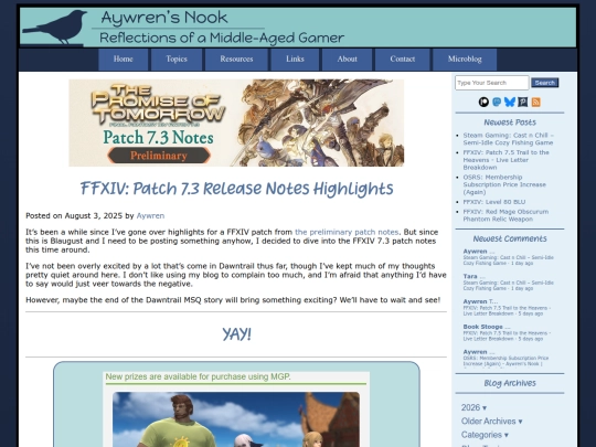 2025/08/03/ffxiv-patch-7-3-release-notes-highlights screenshot