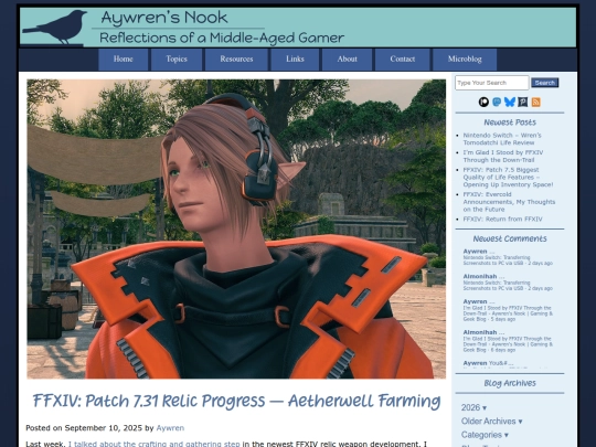 2025/09/10/ffxiv-patch-7-31-relic-progress screenshot