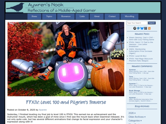 2025/10/08/ffxiv-level-100-and-pilgrims-traverse screenshot
