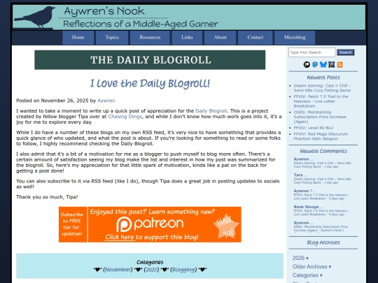 2025/11/26/i-love-the-daily-blogroll screenshot