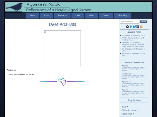 _NewBlogMonth screenshot