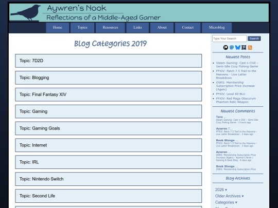 categories/categories-2019 screenshot