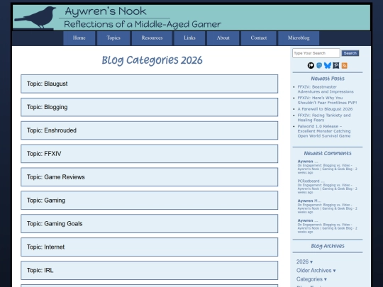 categories/categories-2026 screenshot