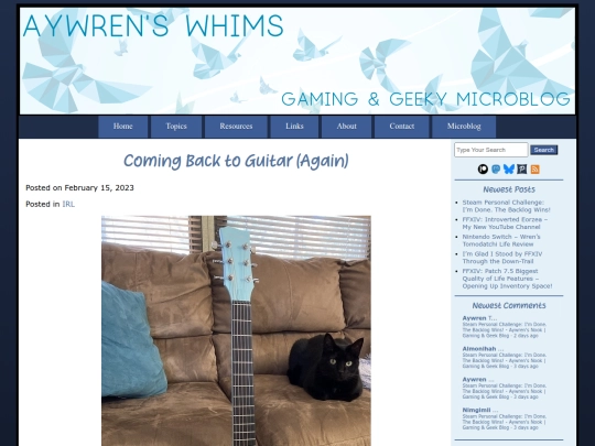 microblog/2023/02/15/coming-back-to-guitar screenshot