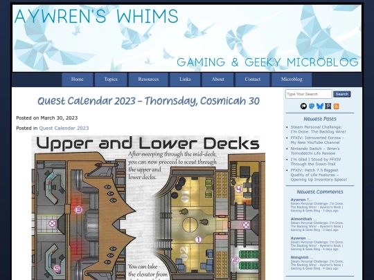microblog/2023/03/30/thornsday-cosmicah-30 screenshot