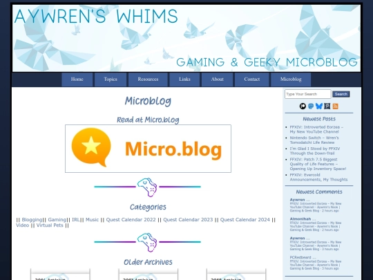 microblog screenshot