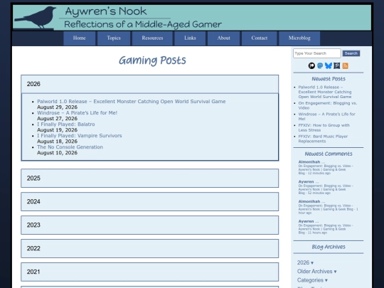 topics/gaming screenshot