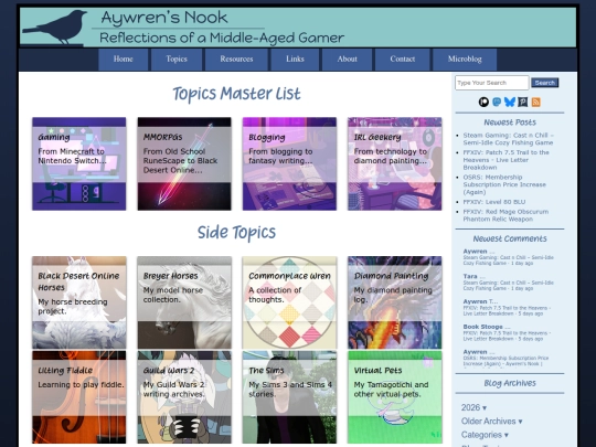 topics screenshot
