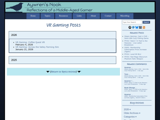 topics/vrgaming screenshot