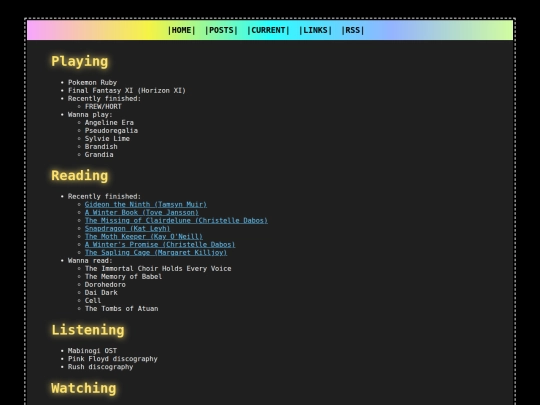 current screenshot