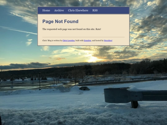not_found screenshot