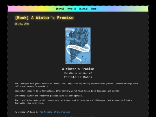 posts/2025-07-06-A-Winters-Promise screenshot