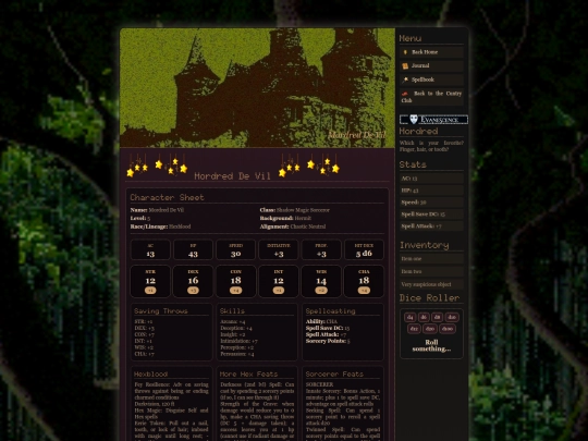 emma/dnd screenshot