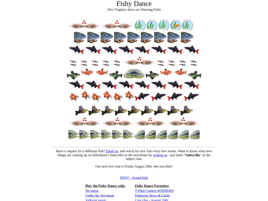 fishydance screenshot